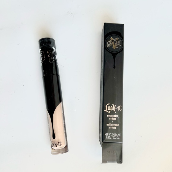 Kat Von D KVD Beauty Lock It Cream Concealer ~ Light Neutral ~ Full-size New Box